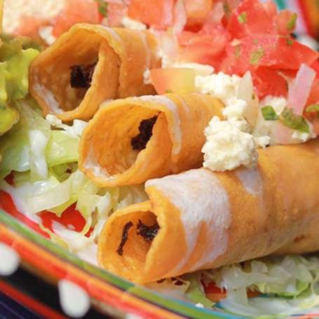 Flautas rellenas